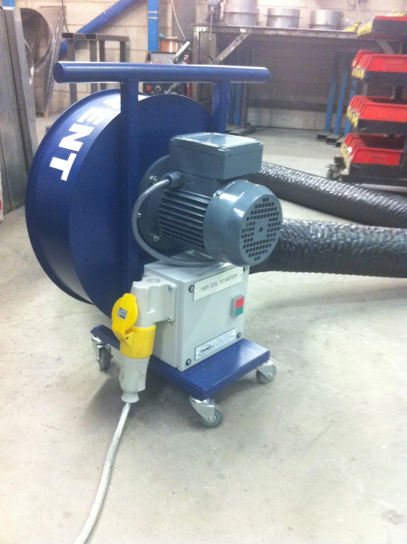 Mobile Fume Extraction Fans are an ideal solution for applications where you need to remove fumes without filtering them first