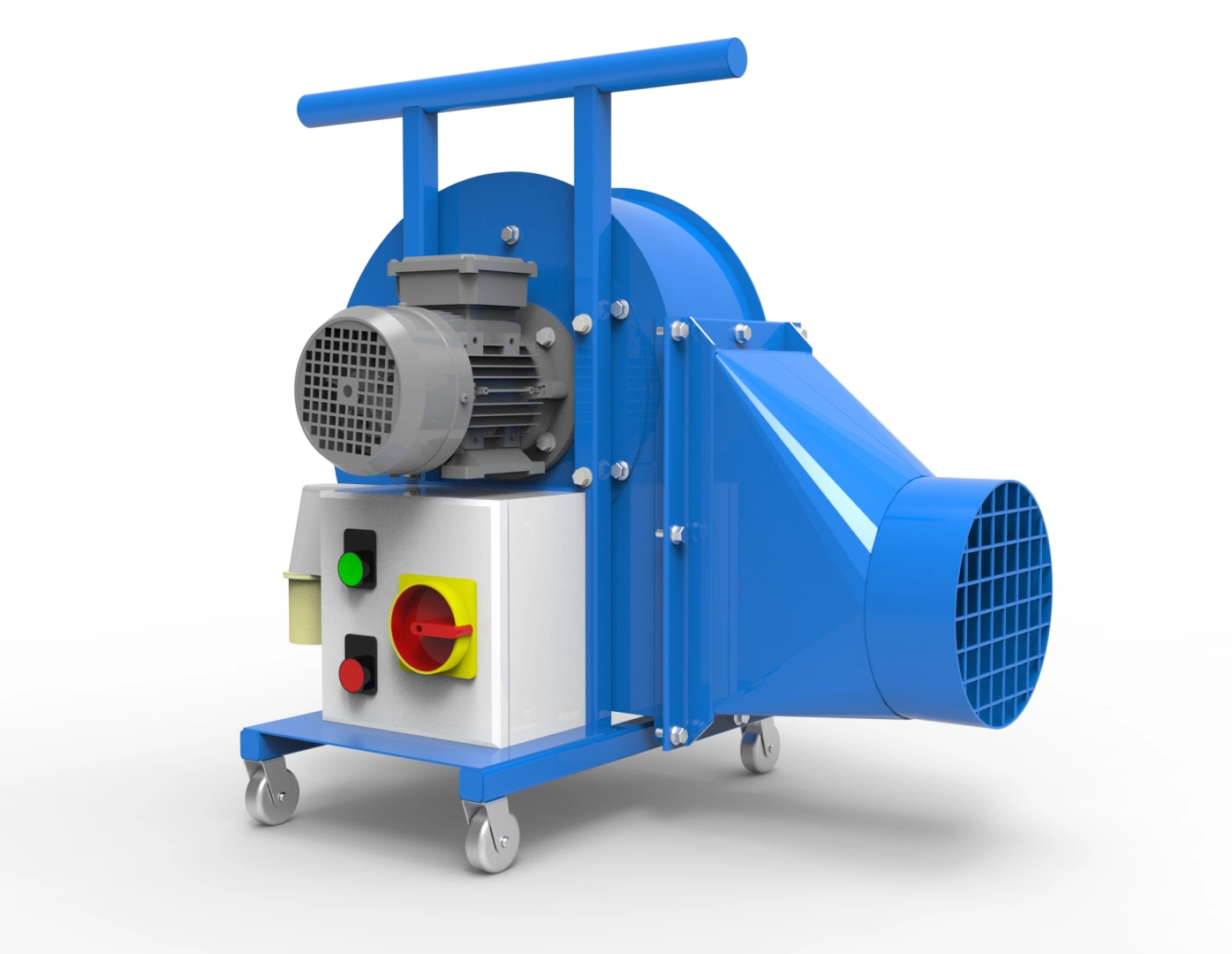 Mobile Fume Extraction Fans are an ideal solution for construction or workshop applications